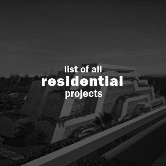 abu dhabi architect all residential projects
