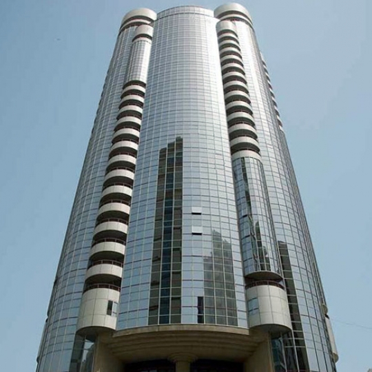 abu dhabi architecture silver tower