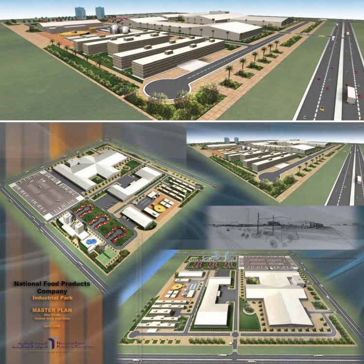 abu dhabi architect industrial park project c