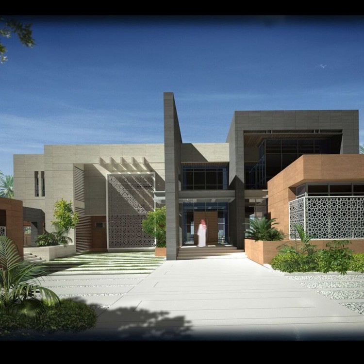 abu dhabi architect private villa gaae c