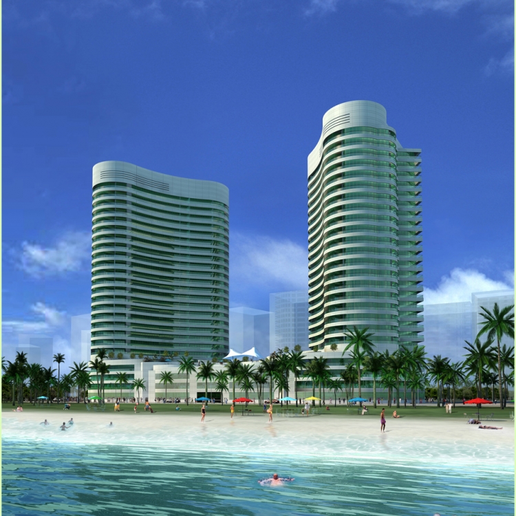 architect abu dhabi beach towers 1