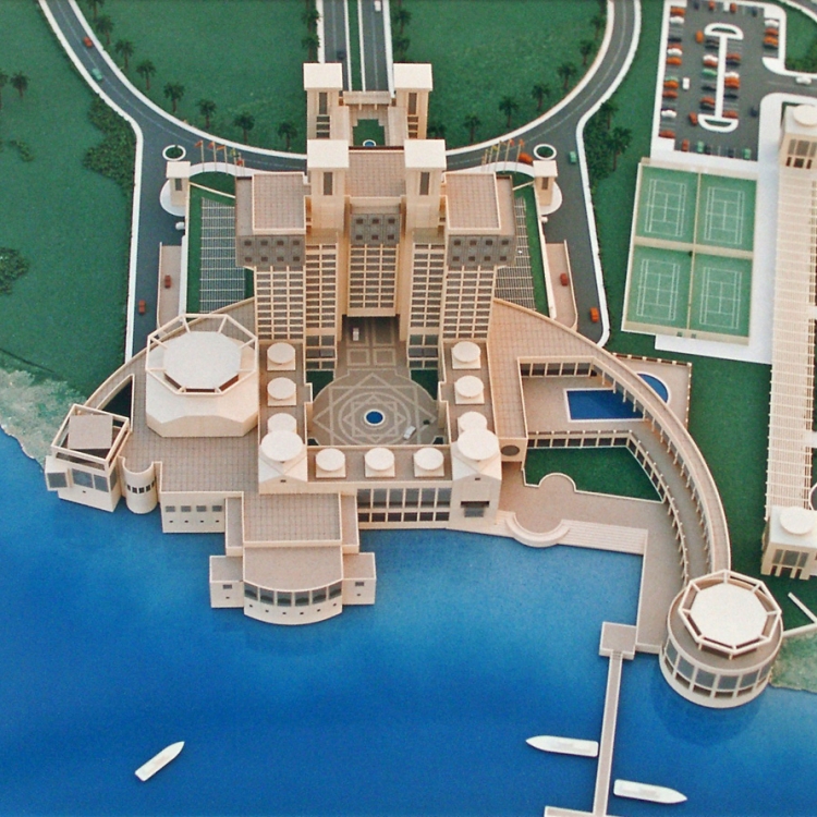 architect abu dhabi doha hotel complex 1