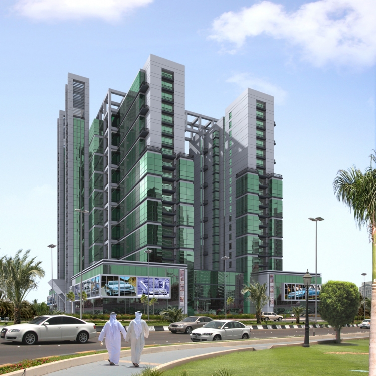 architect abu dhabi zumurud tower complex 2