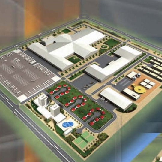 abu dhabi architect industrial park project d